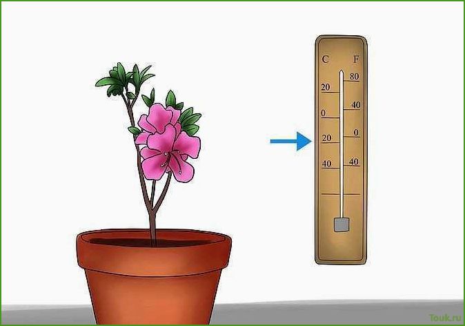 Оптимальная температура для комнатных растений